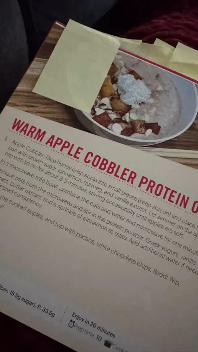 Gonna try a different oat recipe from @breannefreeman each day this week.  Can’t wait to see which I like most!